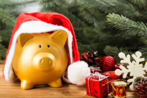 piggy bank christmas